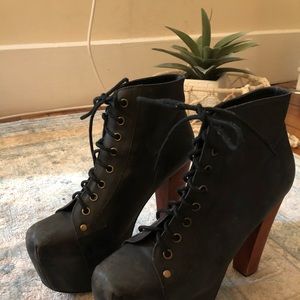 Jeffery Campbell Platform Ankle Bootie